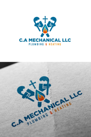 Logo Design by Rzk for C A Mechanical | Design #20553909