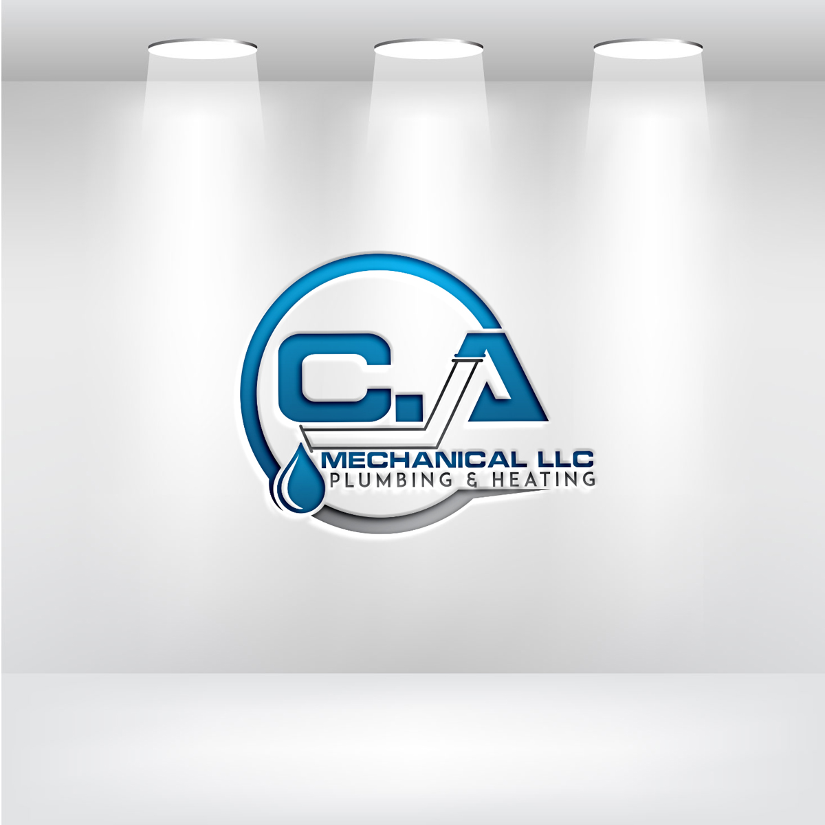 Logo Design by arena plip for C A Mechanical | Design #20560034