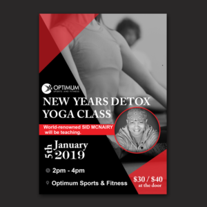 New Years Detox | Diseño de Flyer por aspiremedia