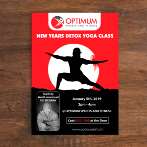 New Years Detox | Diseño de Flyer por JanuXart