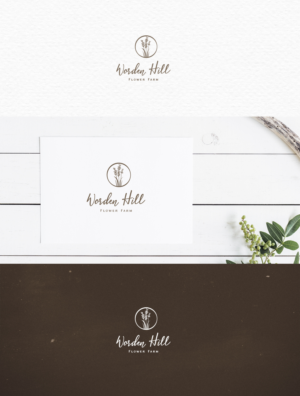Worden Hill Flower Farm | Logo Design by ne_padamo