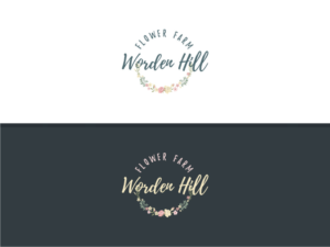 Worden Hill Flower Farm | Logo Design by Atvento Graphics