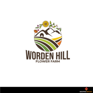 Worden Hill Flower Farm | Logo Design by Graphic Bricks