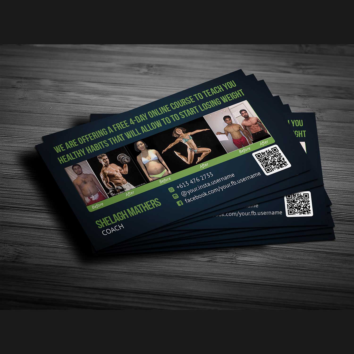 Business Card Design by Sujan4art for Total Wellness Support Centre Pte Ltd | Design #20556919