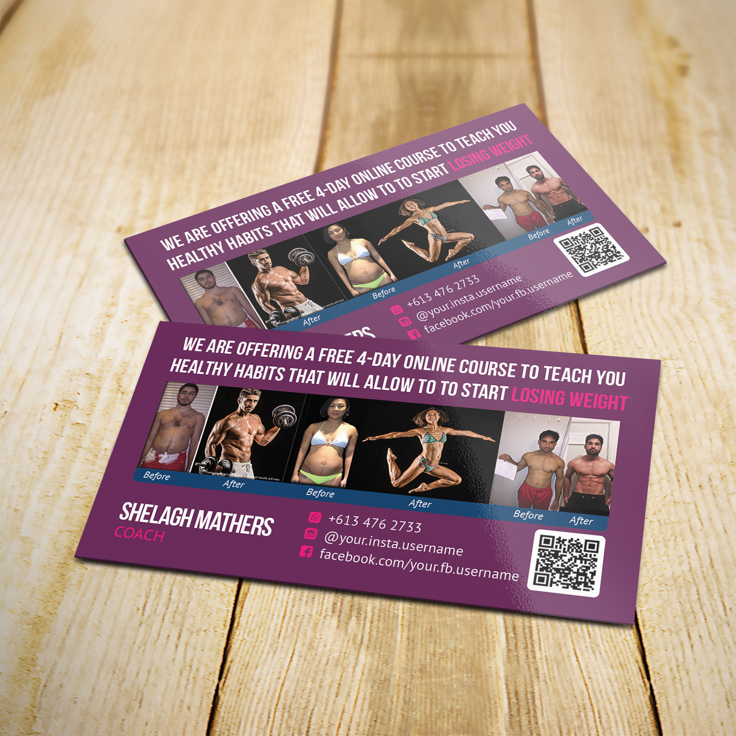 Business Card Design by Sujan4art for Total Wellness Support Centre Pte Ltd | Design #20561360