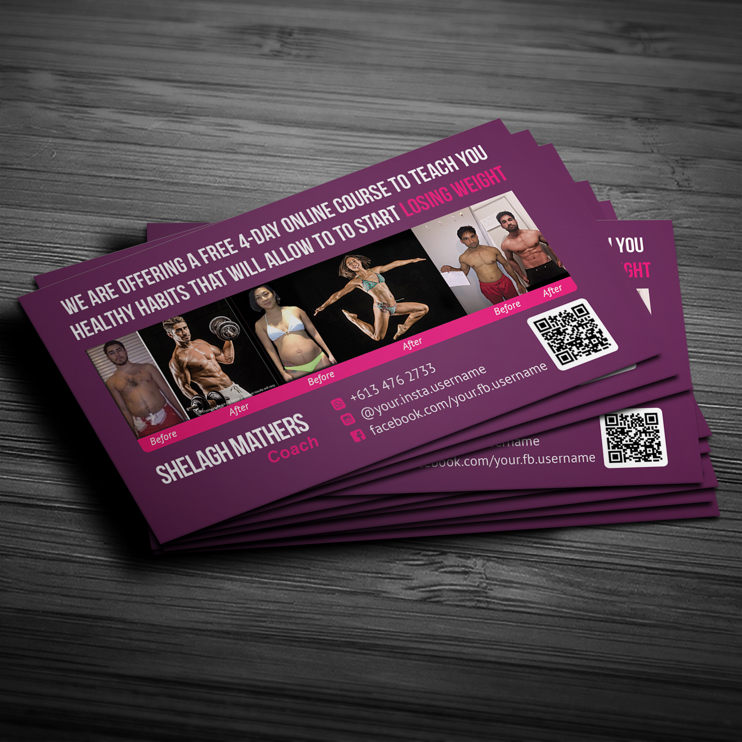 Business Card Design by Sujan4art for Total Wellness Support Centre Pte Ltd | Design #20561853