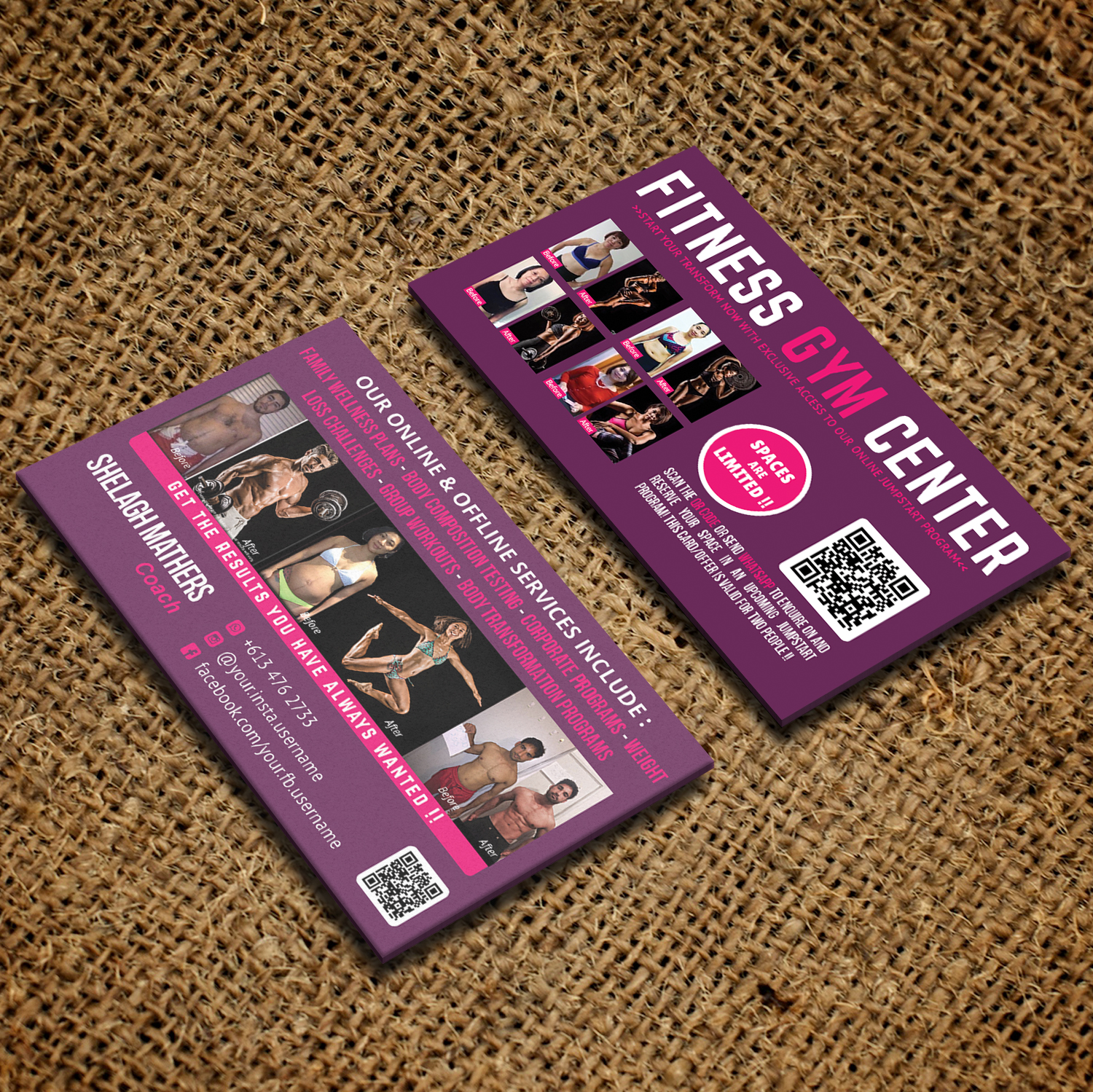 Business Card Design by Sujan4art for Total Wellness Support Centre Pte Ltd | Design #20582895