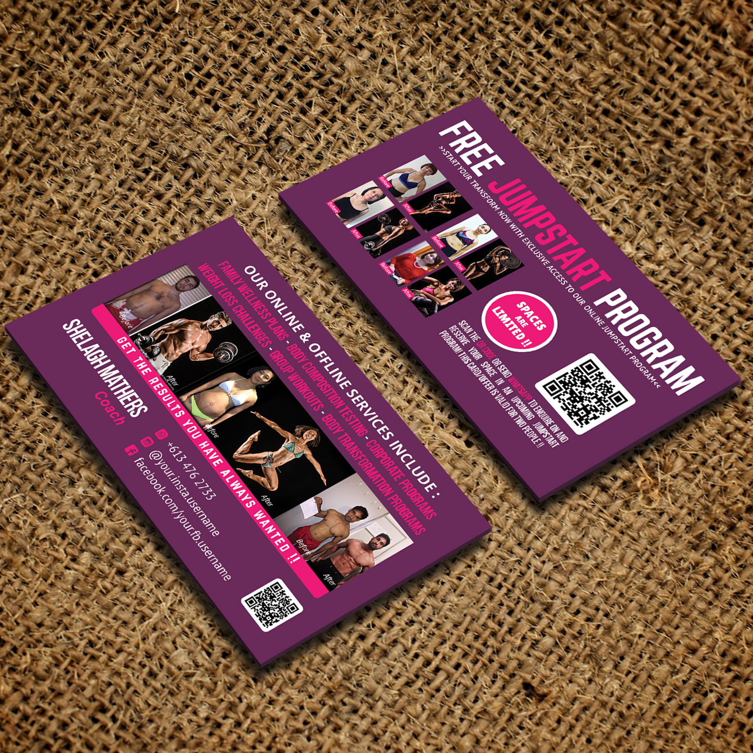 Visitenkarten-Design von Sujan4art für Total Wellness Support Centre Pte Ltd | Design #20586830