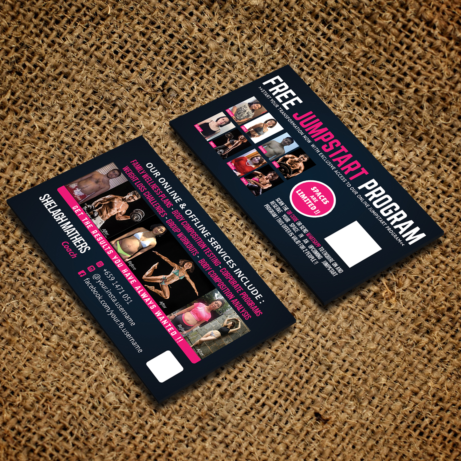 Business Card Design by Sujan4art for Total Wellness Support Centre Pte Ltd | Design #20623273