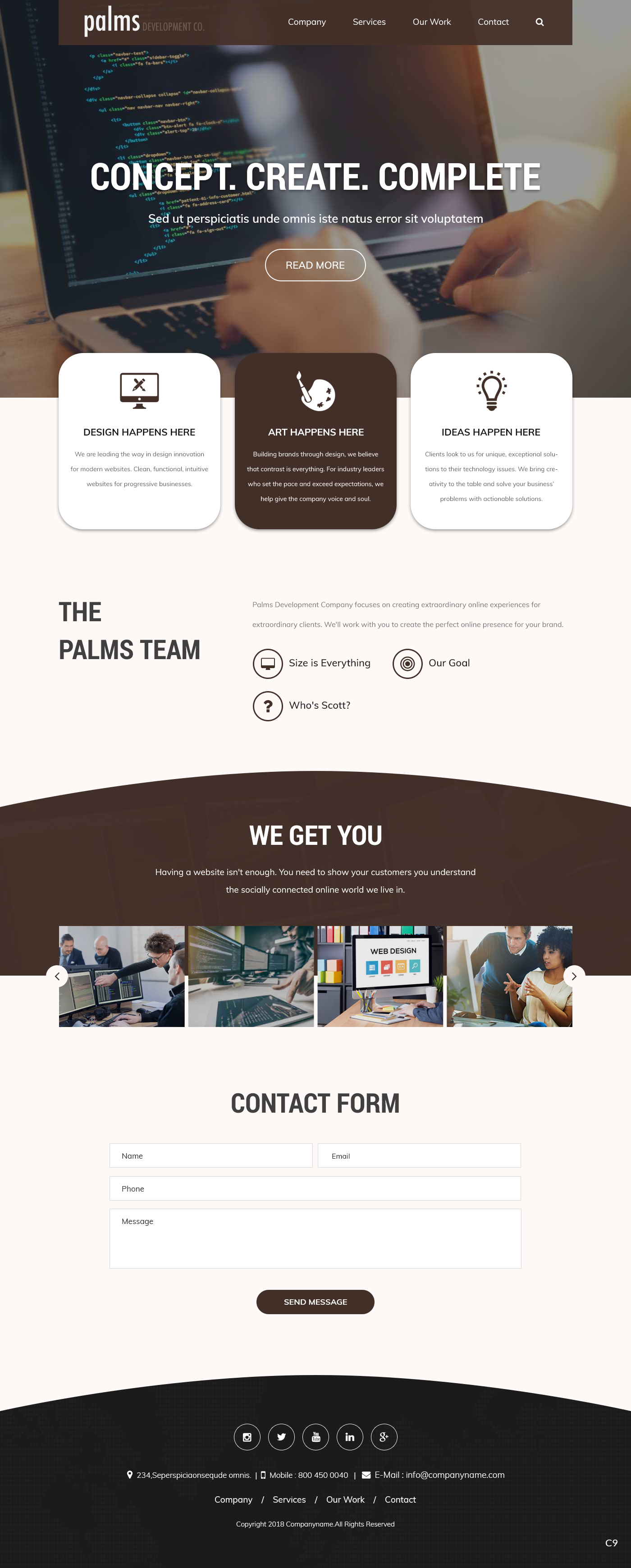 Web Design by pb for this project | Design #20559208