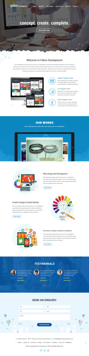 Diseño Web por pb para este proyecto | Diseño: #20559209
