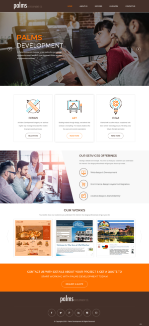 Web Design by pb for this project | Design: #20559210