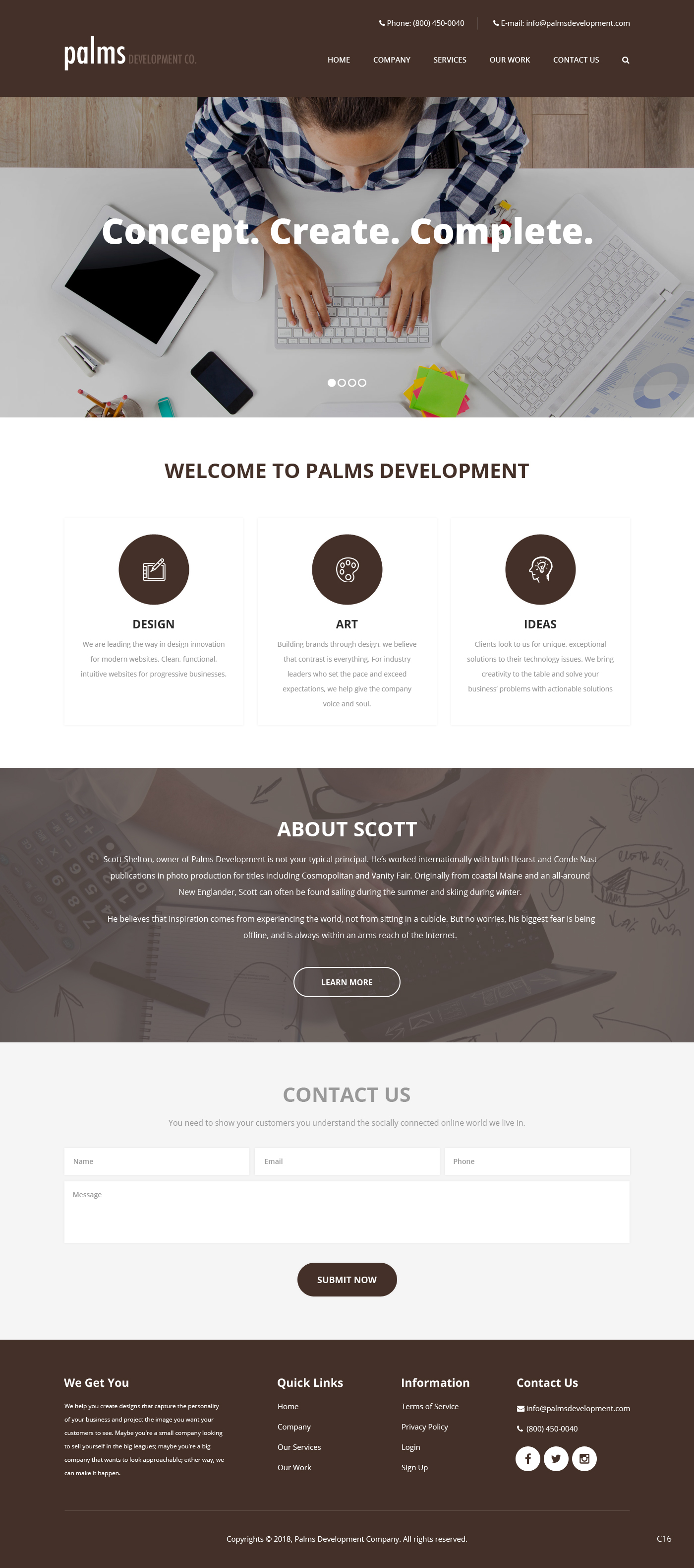 Web Design by pb for this project | Design #20571072