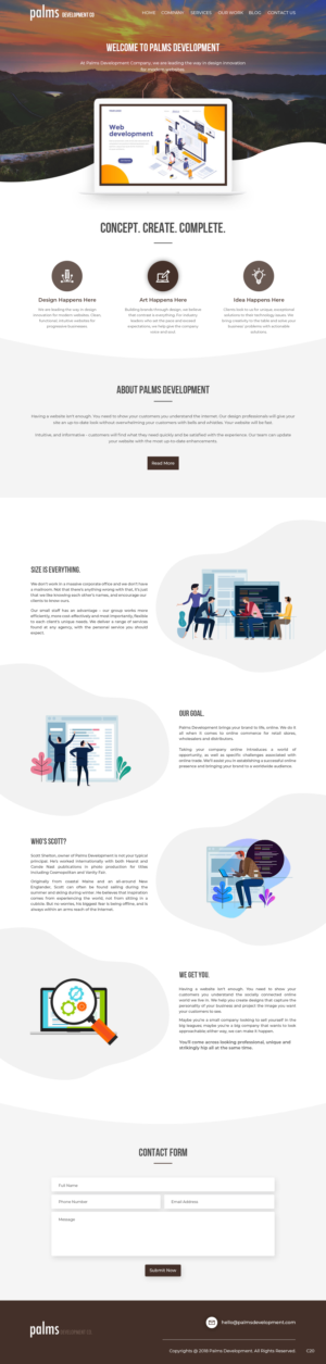 Web Design by pb for this project | Design: #20600147