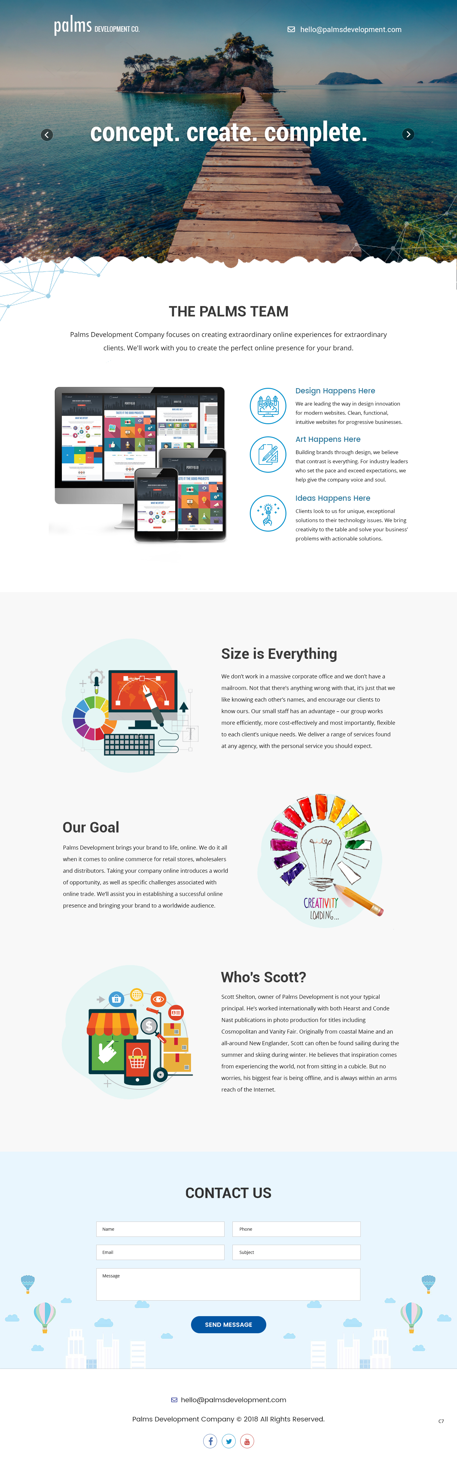 Web Design by pb for this project | Design #20600148