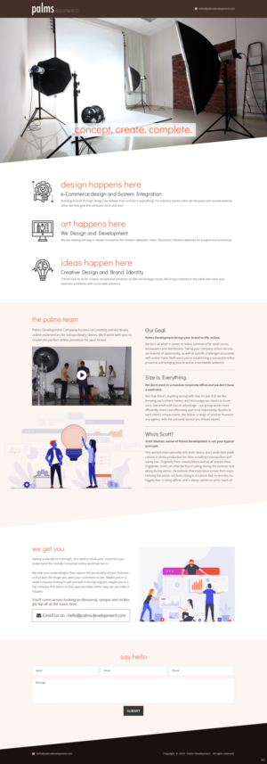 Web Design by pb for this project | Design: #20611378