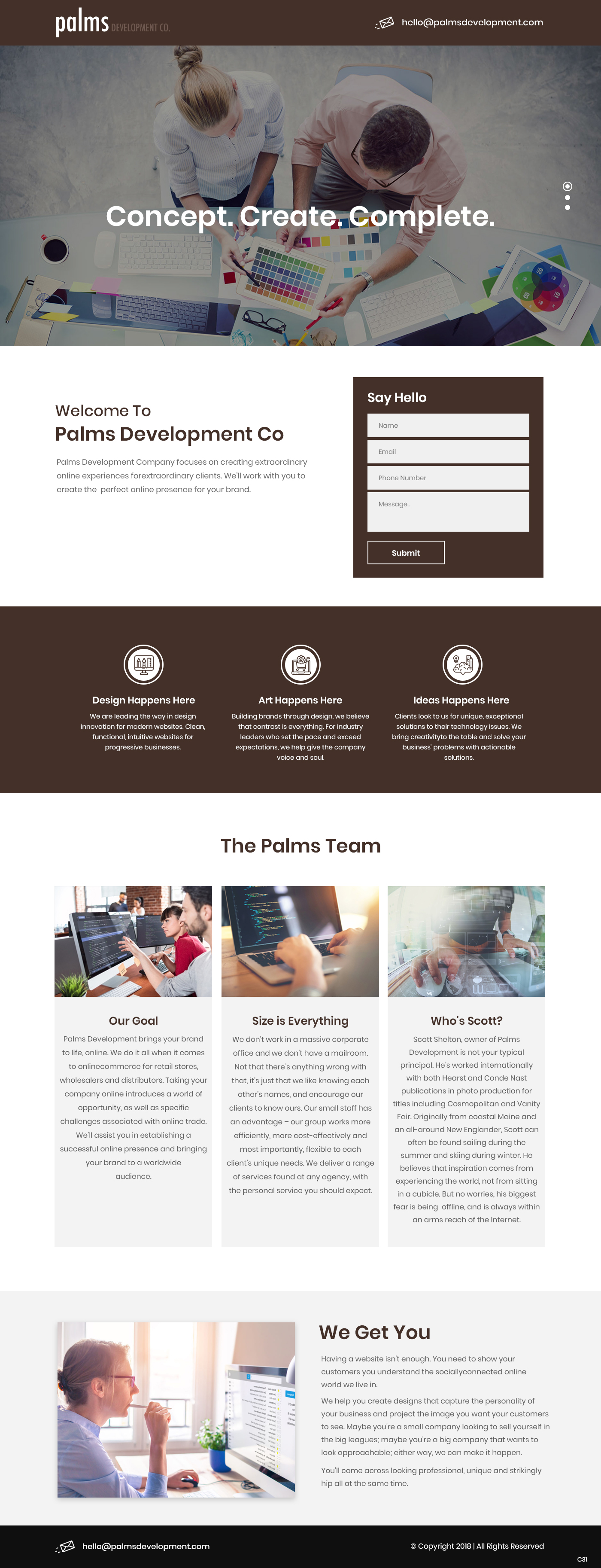 Web Design by pb for this project | Design #20611381