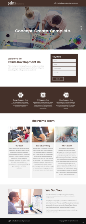 Web Design by pb for this project | Design: #20611381