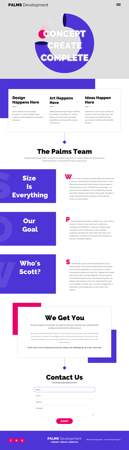 Web Design by rightway for this project | Design #20622832