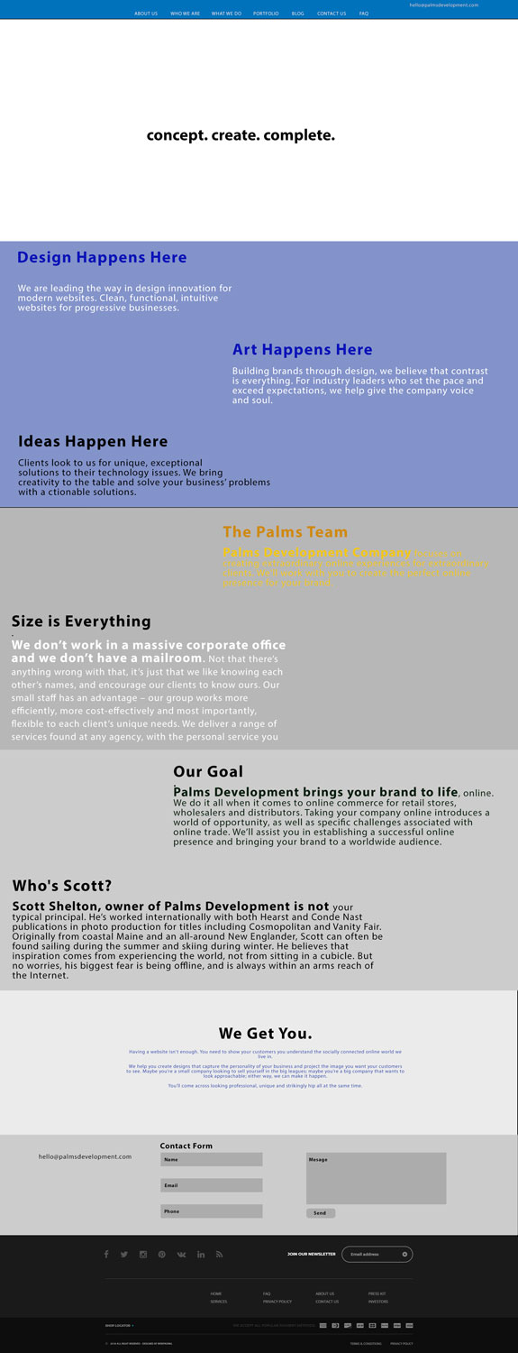 Web Design by farins88 for this project | Design #20559375