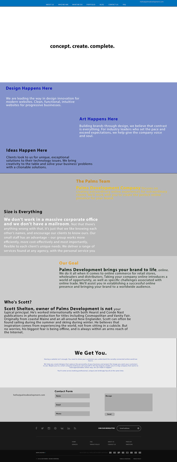 Web Design by farins88 for this project | Design #20560698