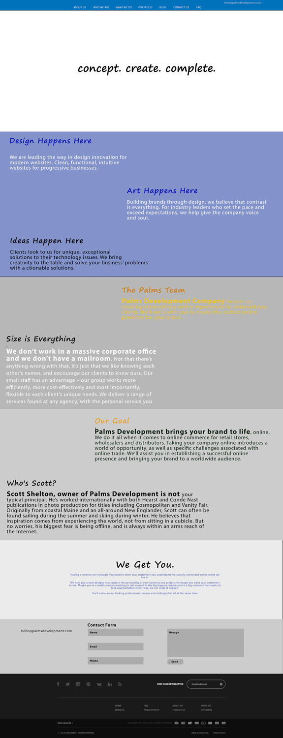 Web Design by farins88 for this project | Design #20561163