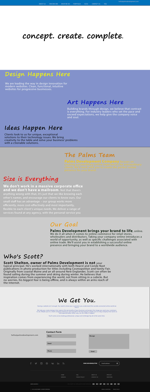 Web Design by farins88 for this project | Design #20561164