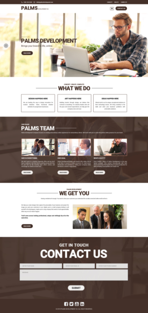 Web Design by Dream Logo Design for this project | Design: #20559671