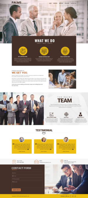 Web Design by Dream Logo Design for this project | Design: #20559672