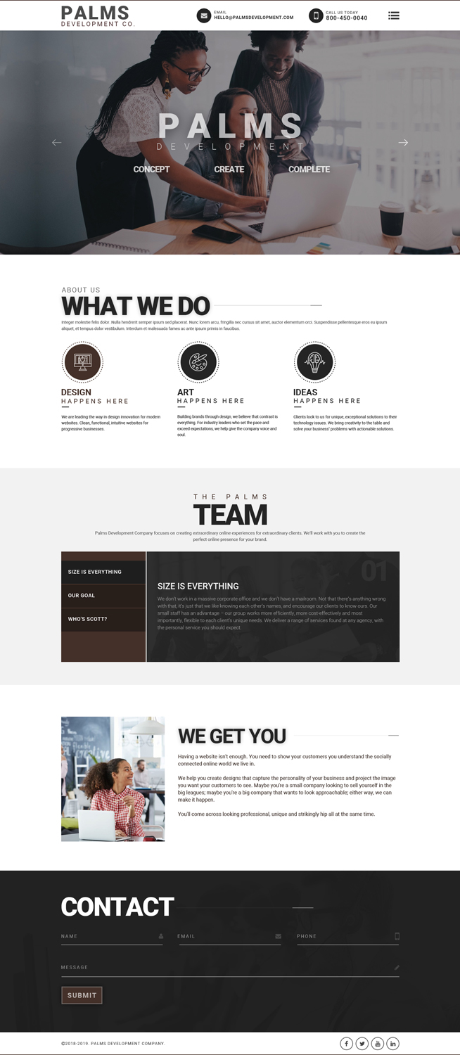 Web Design by Dream Logo Design for this project | Design #20559674