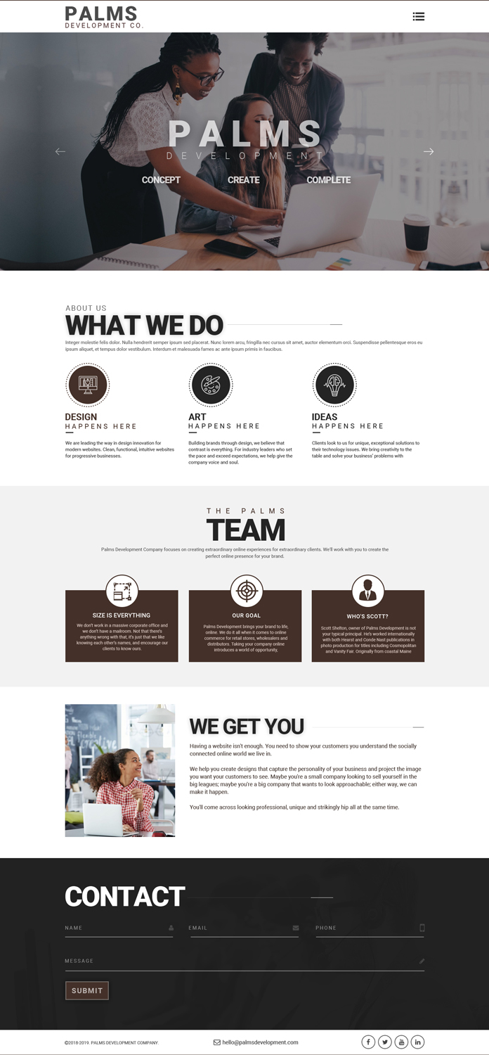 Web Design by Dream Logo Design for this project | Design #20568822