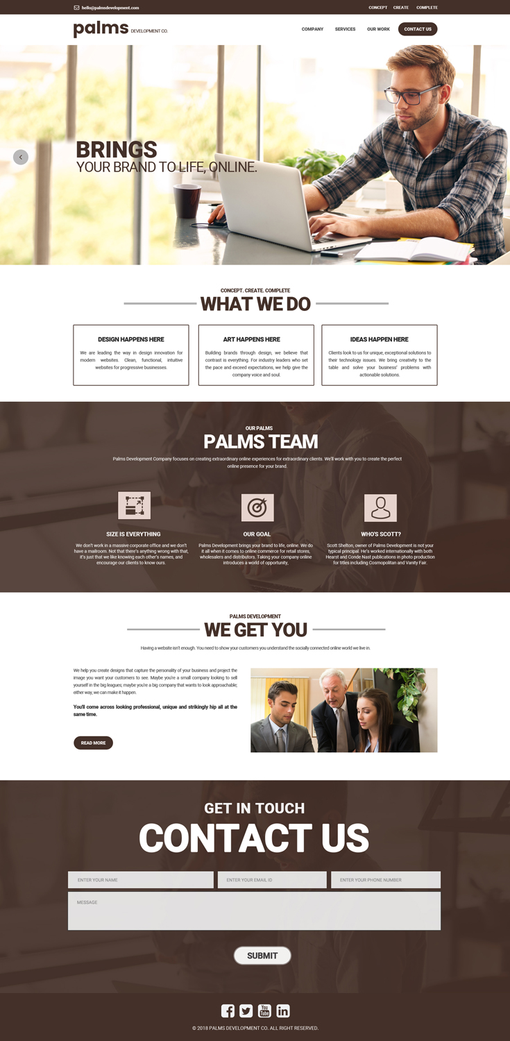 Web Design by Dream Logo Design for this project | Design #20568858