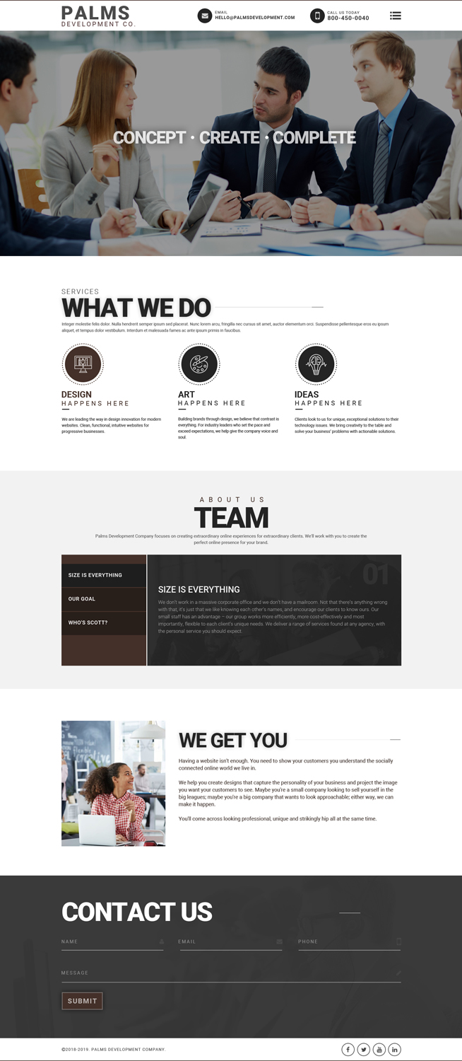 Web Design by Dream Logo Design for this project | Design #20610586
