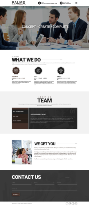 Web Design by Dream Logo Design for this project | Design: #20610586