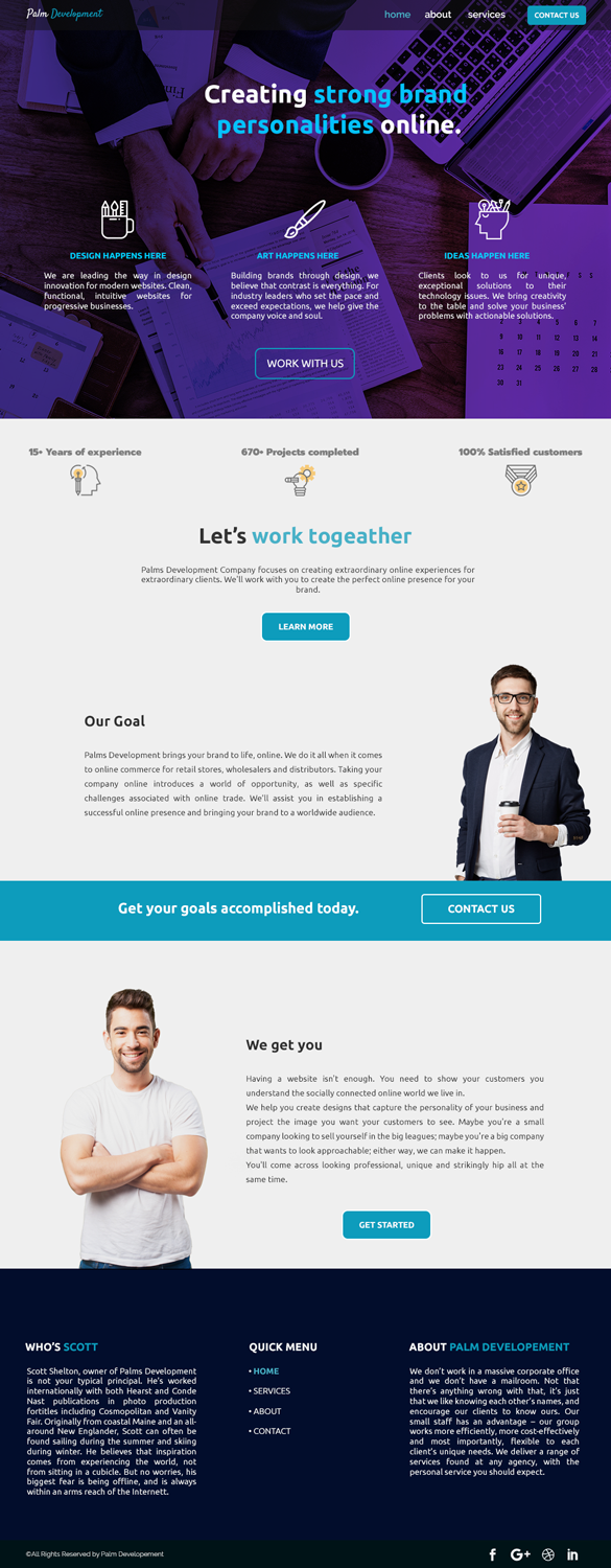 Web Design by Solakidis Panos for this project | Design #20616883