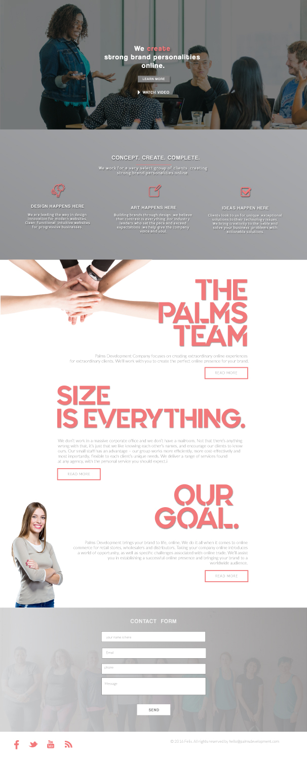 Web Design by ilovedesign1 for this project | Design #20596394