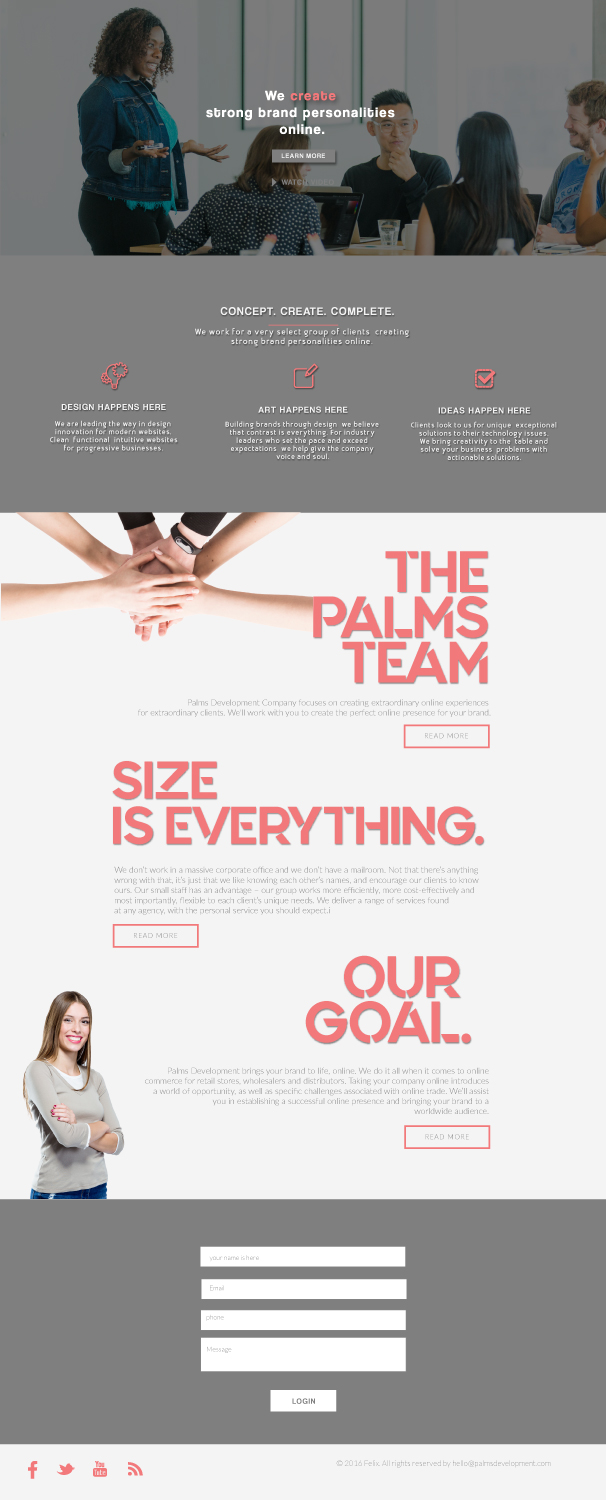Web Design by ilovedesign1 for this project | Design #20596396