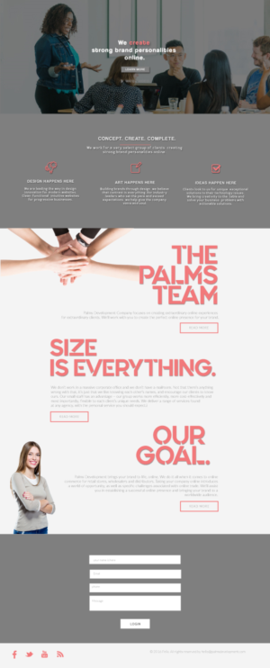 Web Design by ilovedesign1 for this project | Design: #20596396