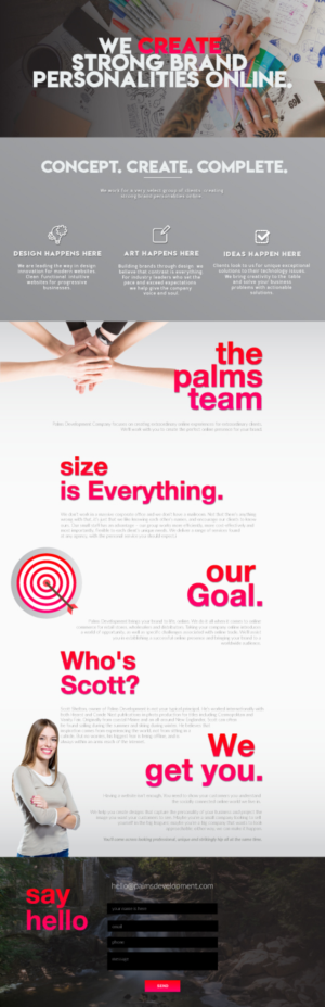 Web Design by ilovedesign1 for this project | Design: #20607868