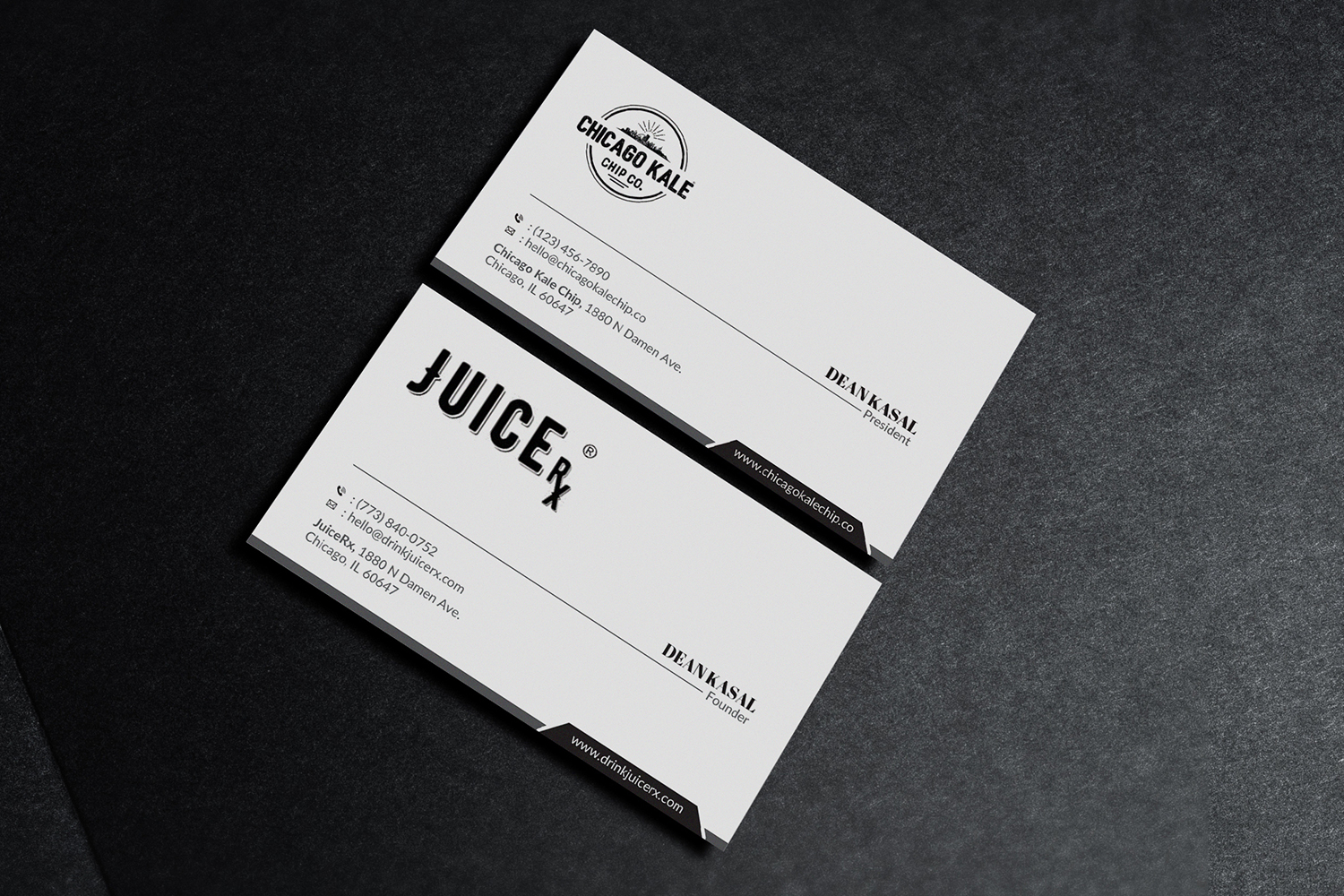 Business Card Design by OxonoArt for JuiceRx | Design #20555703