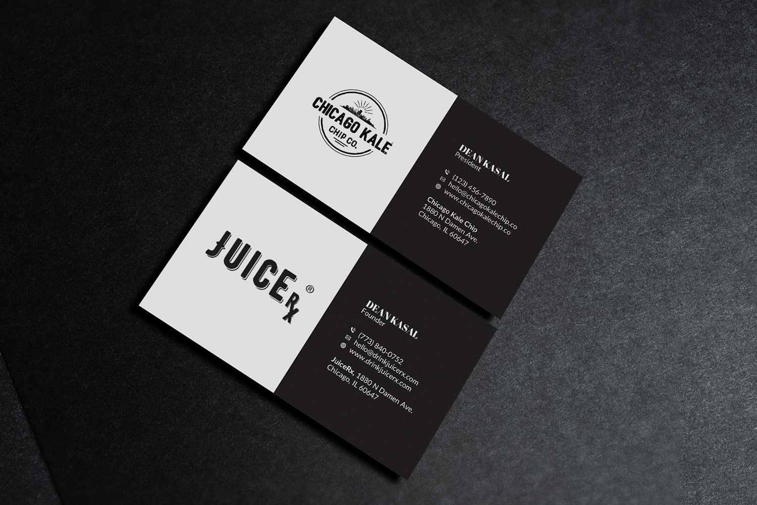 Business Card Design by OxonoArt for JuiceRx | Design #20555704