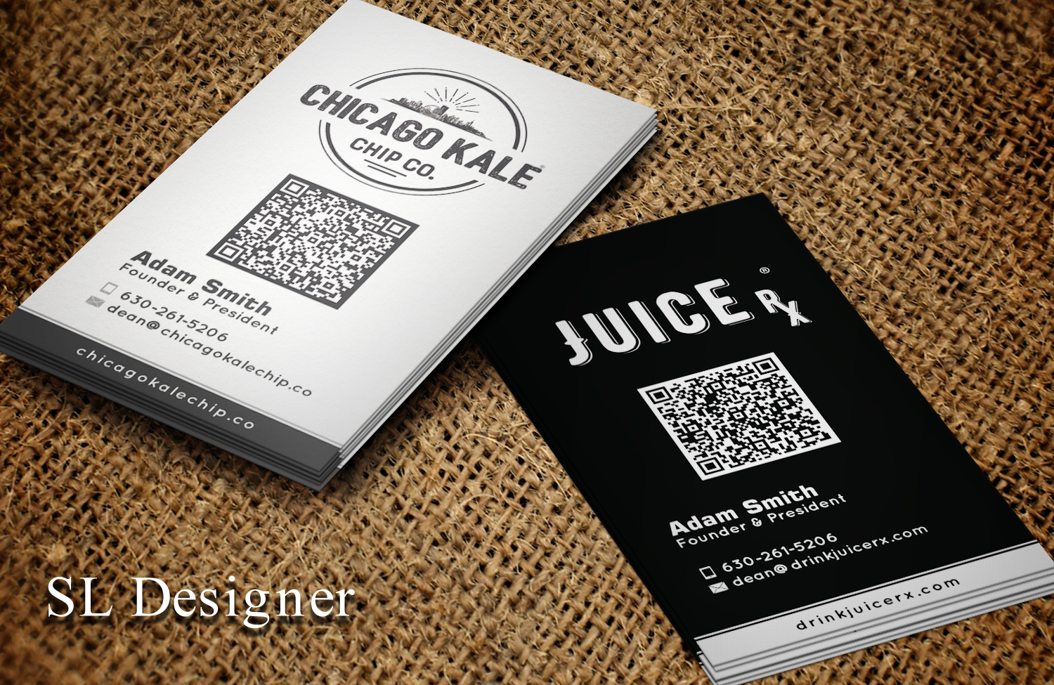 Business Card Design by SL Designer for JuiceRx | Design #20566112
