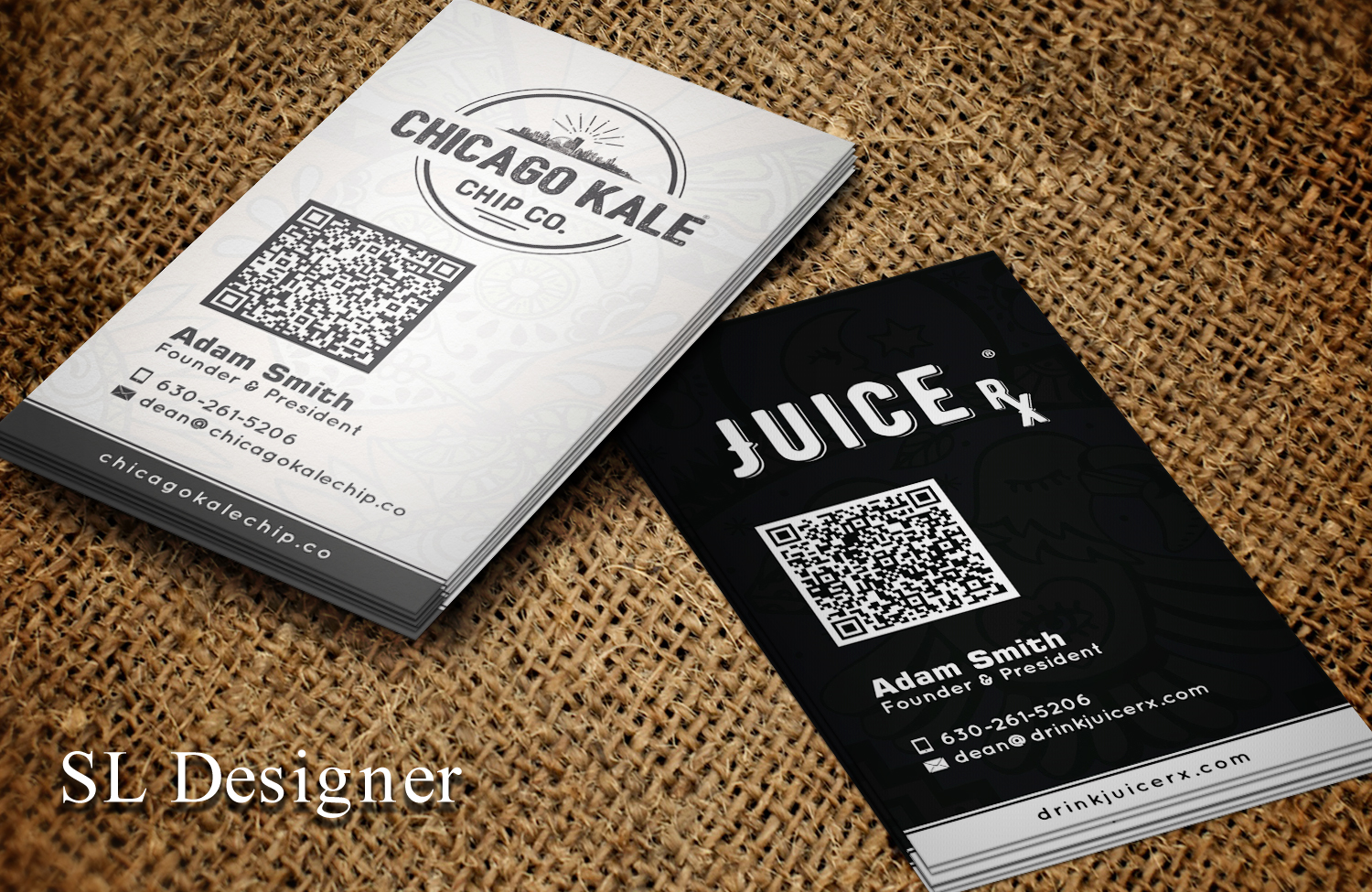 Business Card Design by SL Designer for JuiceRx | Design #20566113