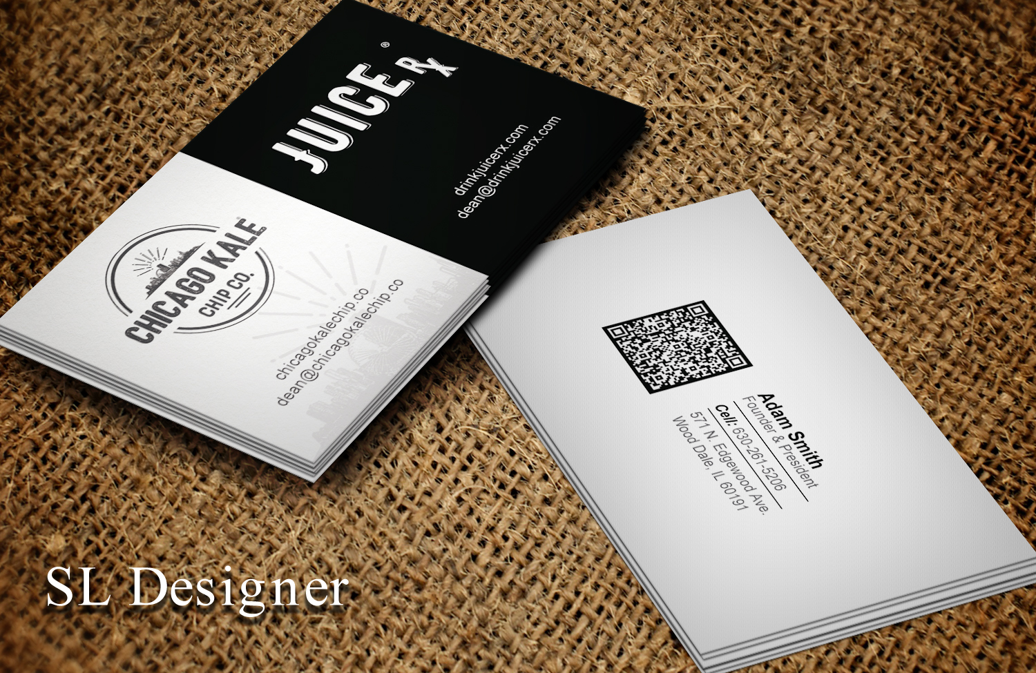 Business Card Design by SL Designer for JuiceRx | Design #20600765