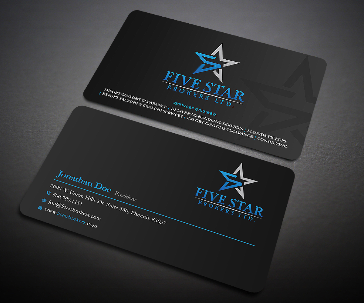 Visitenkarten-Design von Designers Hub für Design Services Ltd. | Design #20560945