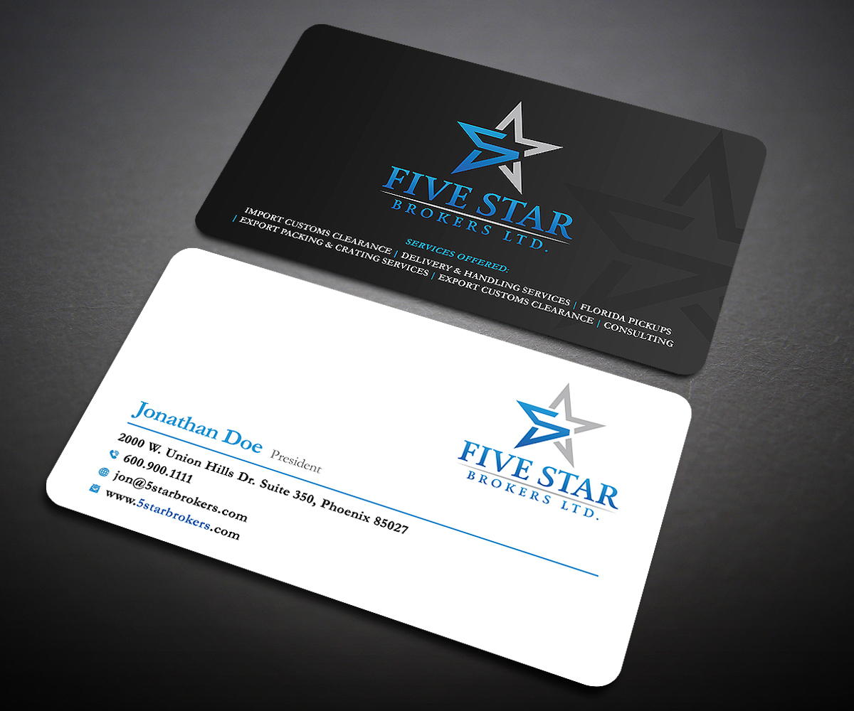 Visitenkarten-Design von Designers Hub für Design Services Ltd. | Design #20560960