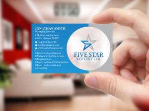 Visitenkarten-Design von Creations Box 2015 für Design Services Ltd. | Design #20571630