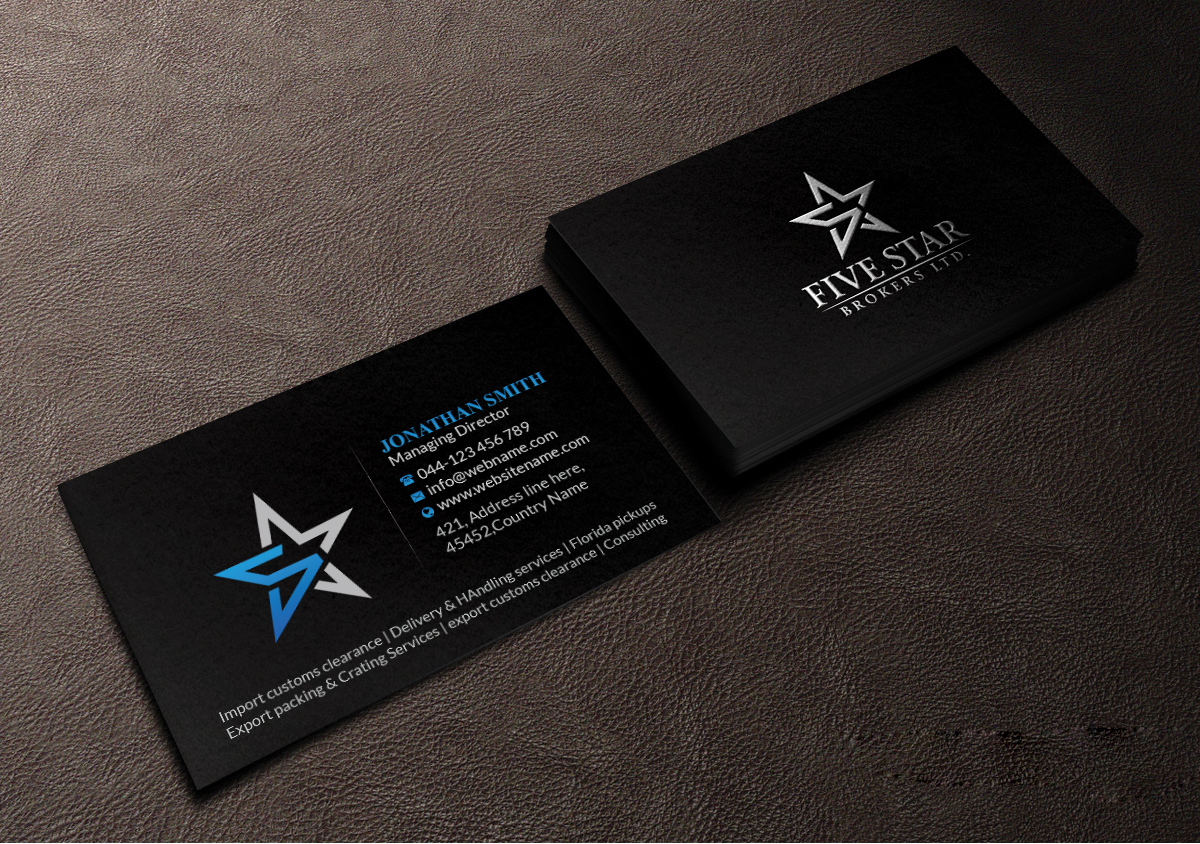 Business Card Design by Creations Box 2015 for Design Services Ltd. | Design #20571632