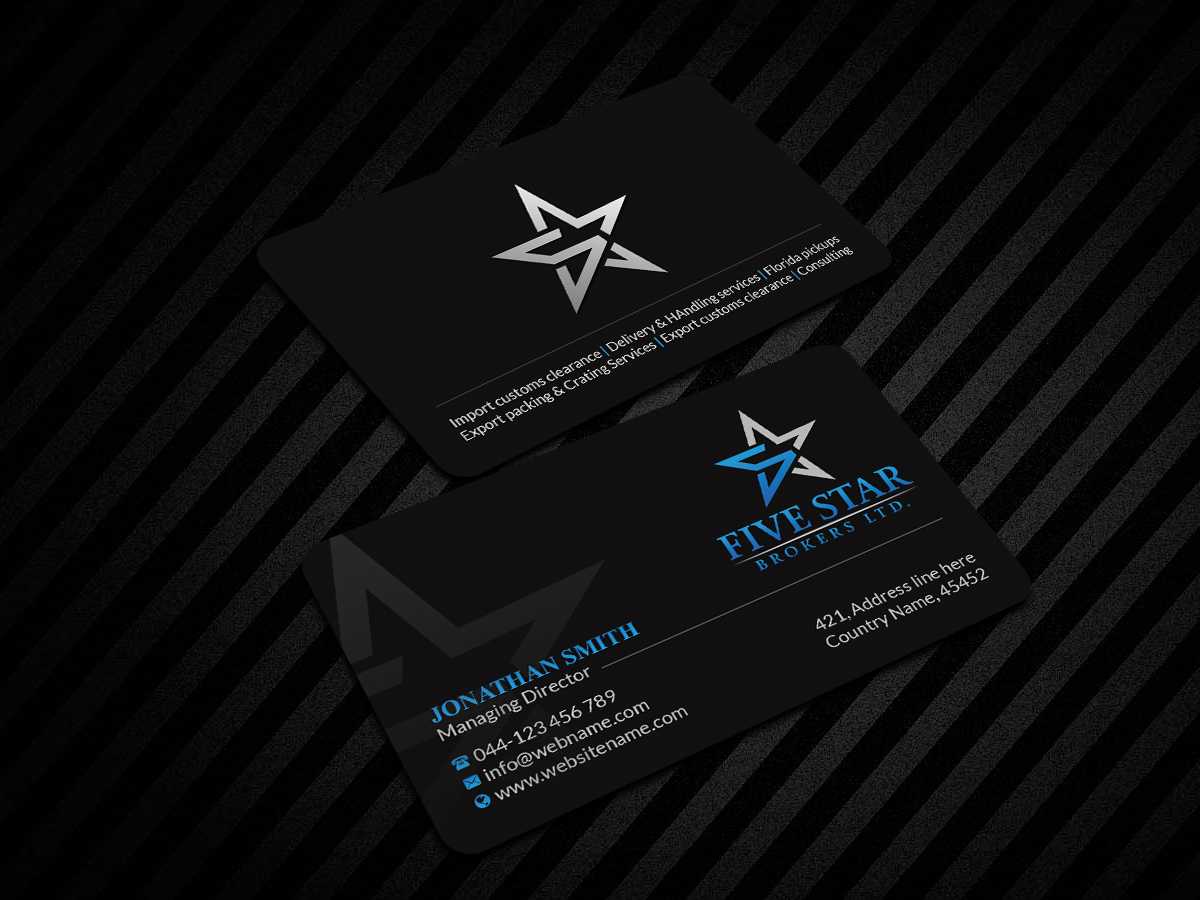 Business Card Design by Creations Box 2015 for Design Services Ltd. | Design #20571635