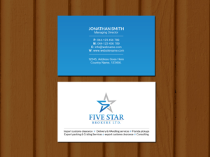 Visitenkarten-Design von Creations Box 2015 für Design Services Ltd. | Design: #20571636
